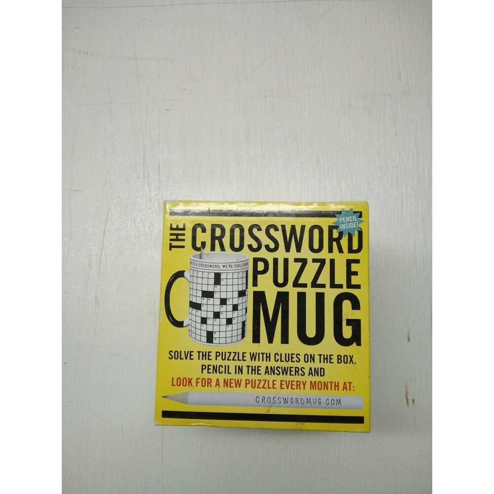 CROSSWORD PUZZLE Ceramic Coffee Mug, 14 oz, by Unemployed Philosophers